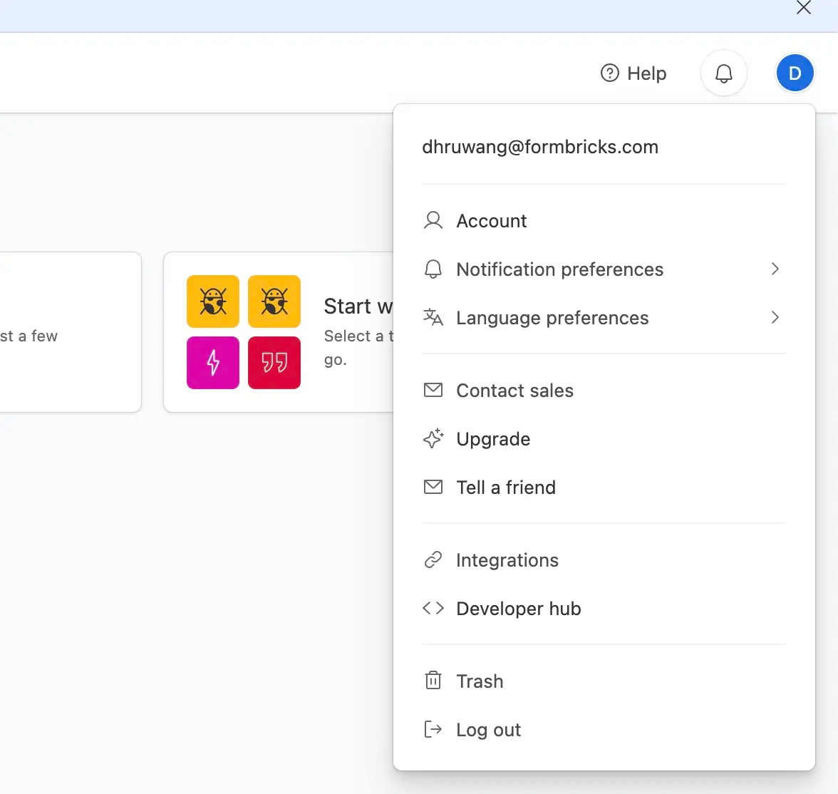 List of linked tables